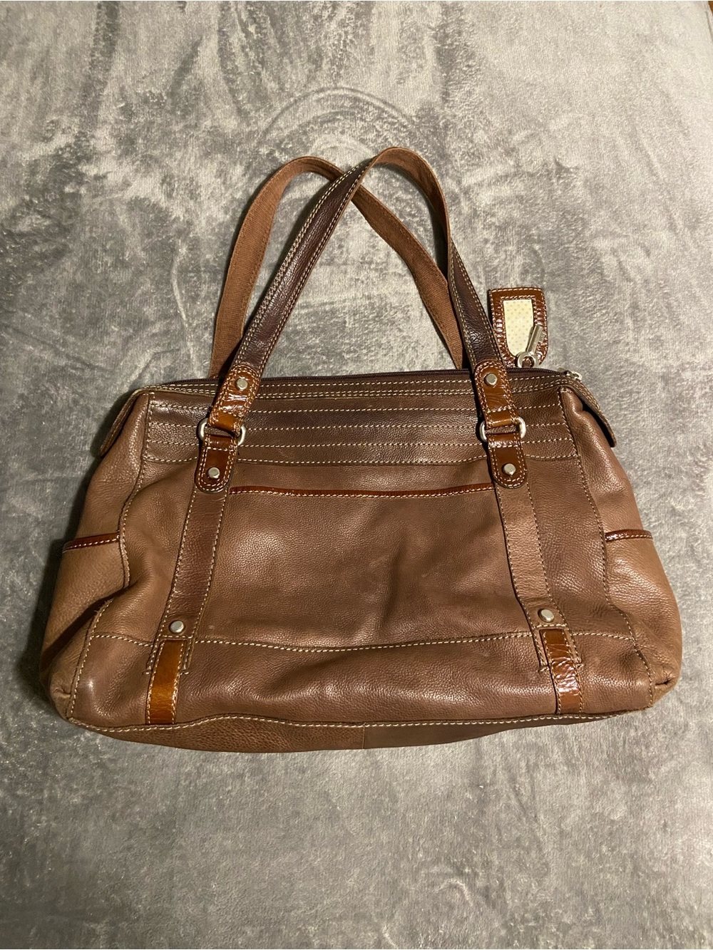 Fossil Leather Carry-On Bag - Picture 5 of 10